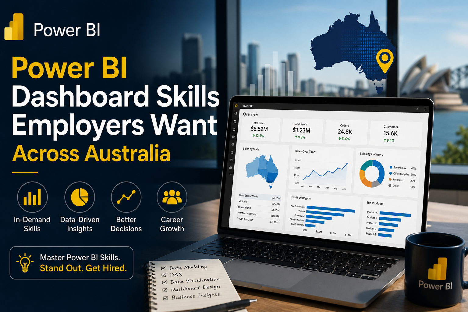 build your first Power BI dashboard
