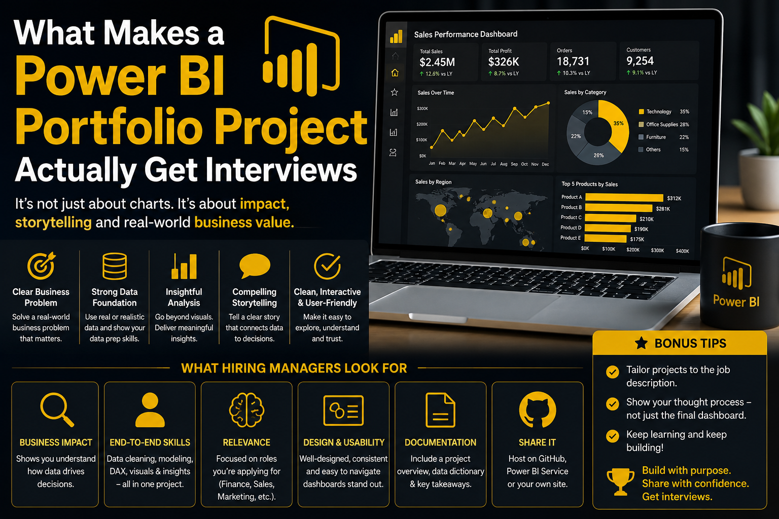 Power BI Portfolio Projects